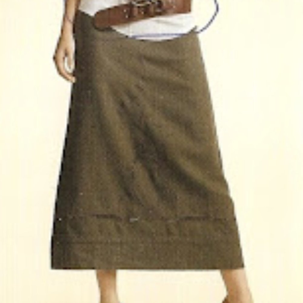 CAbi Wedding skirt - Style 463 - in Coconut Husk Brown, size 10